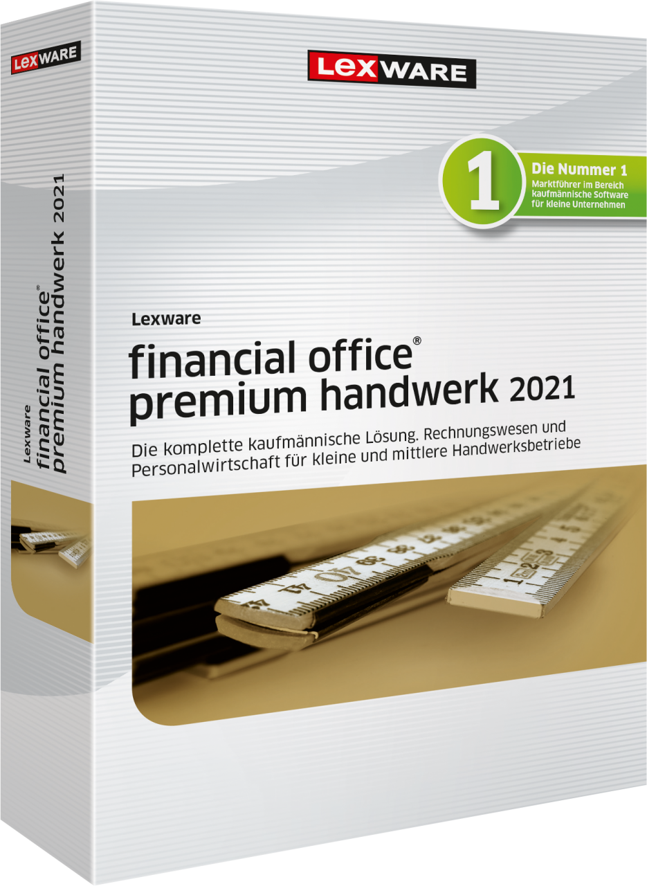 Lexware Financial Office Premium Handwerk 2021 365 Tage Laufzeit Download