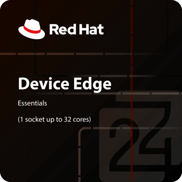 Red Hat Device Edge Essentials (1 socket up to 32 cores)