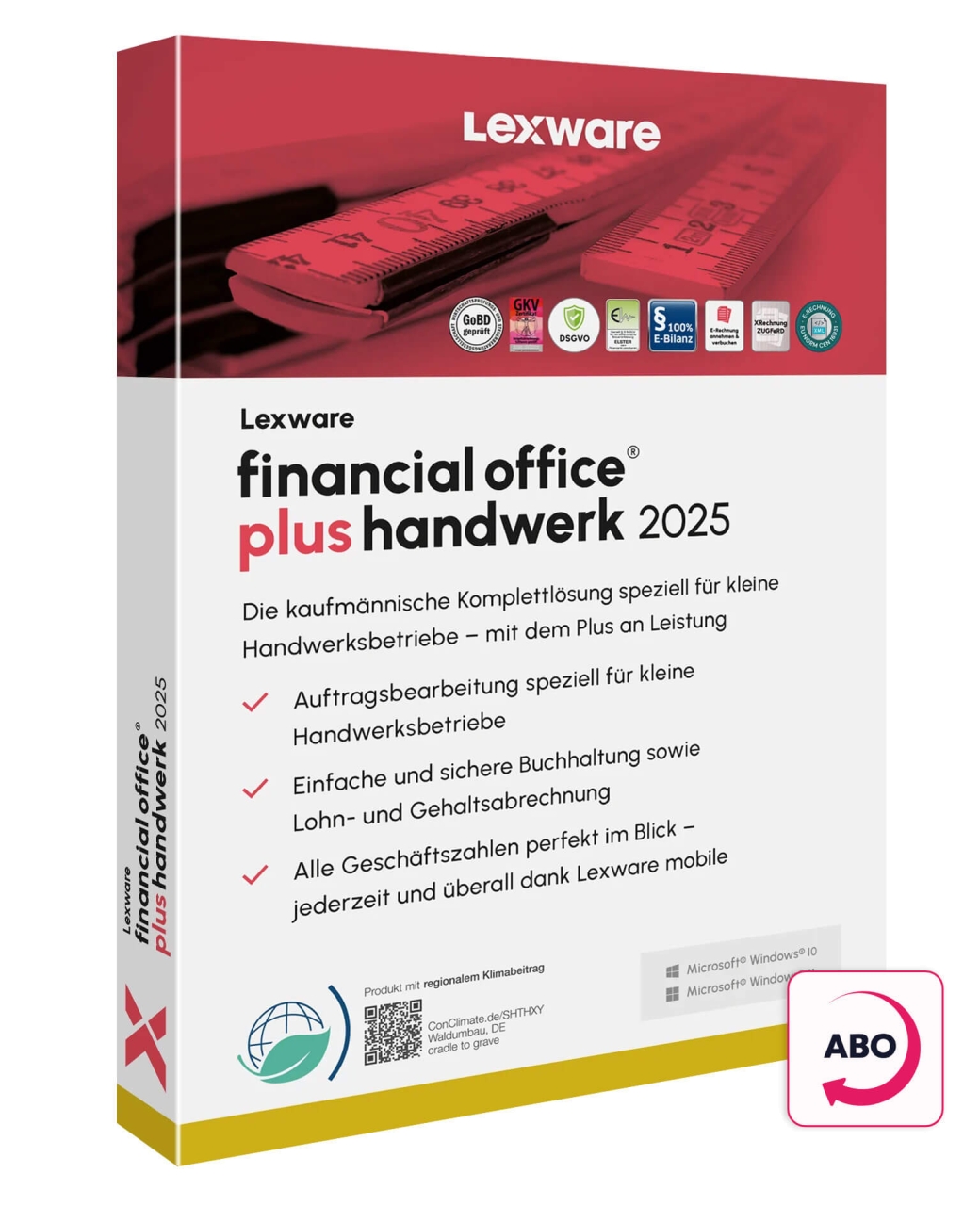 Lexware Financial Office Handwerk 2025 ABO Premium