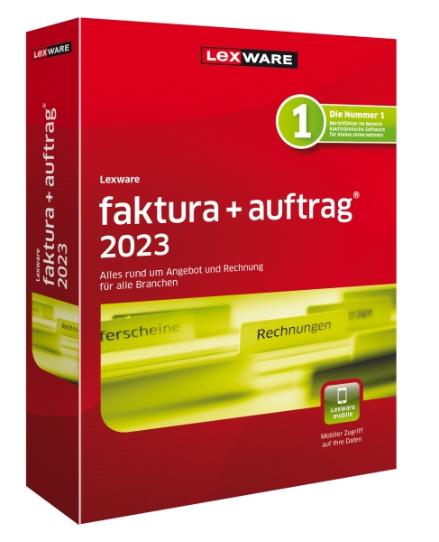 Lexware Faktura+Auftrag, 365 Tage Laufzeit, Download