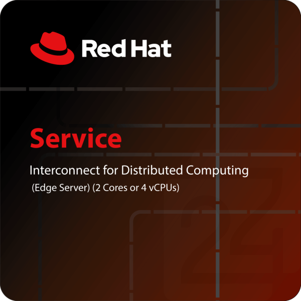 Red Hat Service Interconnect for Distributed Computing (Edge Server) (2 Cores or 4 vCPUs)
