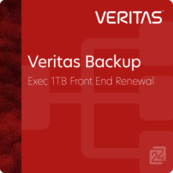 Veritas Backup Exec 1TB Front End Renewal