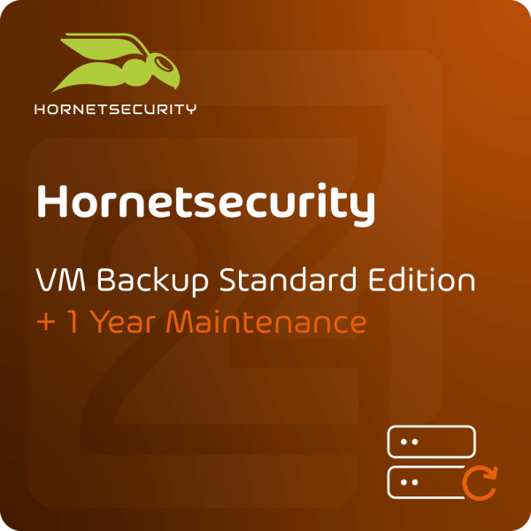 Hornetsecurity VM Backup Standard Edition + 1 Year Maintenance
