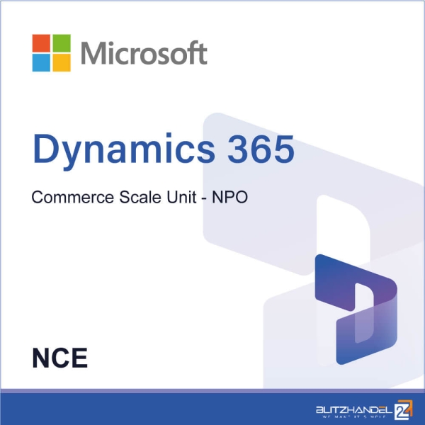 Microsoft Dynamics 365 Commerce Scale Unit - NPO (NCE)
