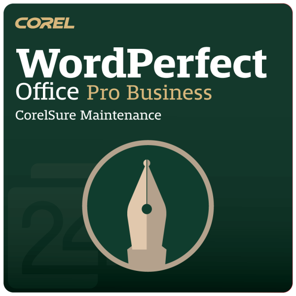 Corel WordPerfect Office Pro Business 2 Year CorelSure Maintenance