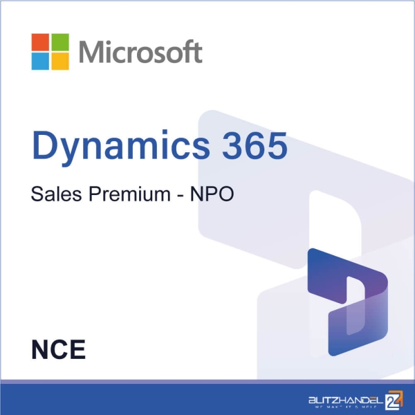 Microsoft Dynamics 365 Sales Premium - NPO (NCE)