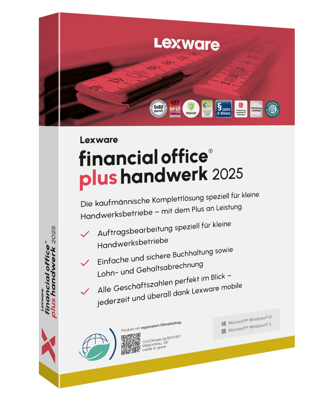 Lexware Financial Office Handwerk 2025 Premium Jahreslizenz
