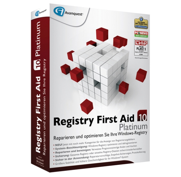 Registry First Aid 10 Platinum