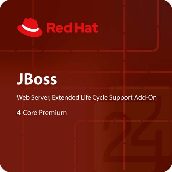 Red Hat JBoss Web Server, Extended Life Cycle Support Add-On, 4-Core Premium