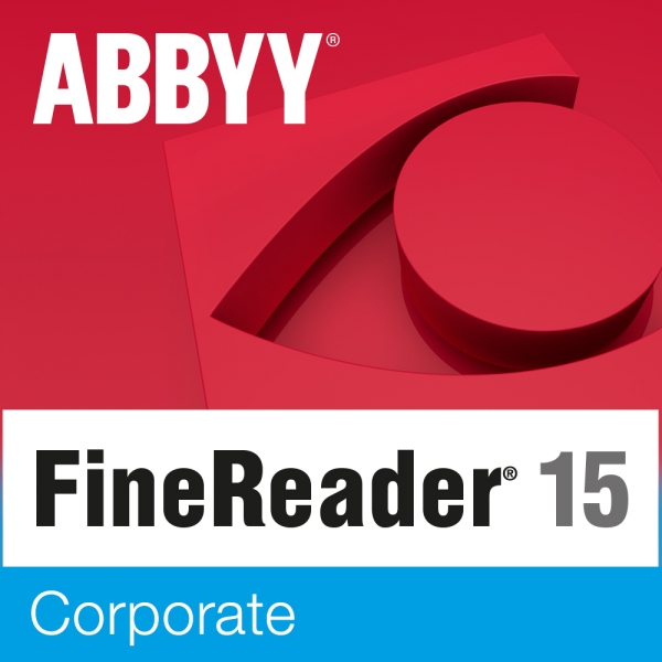 ABBYY FineReader 15 Corporate, 1 User, WIN