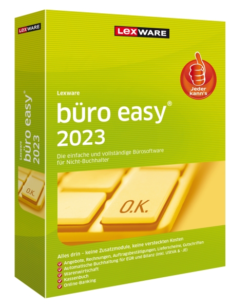 Lexware büro easy, 365 Tage Laufzeit, Download