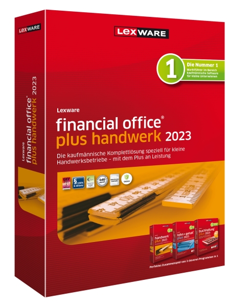 Lexware Financial Office Plus Handwerk, 365 Tage Laufzeit, Download