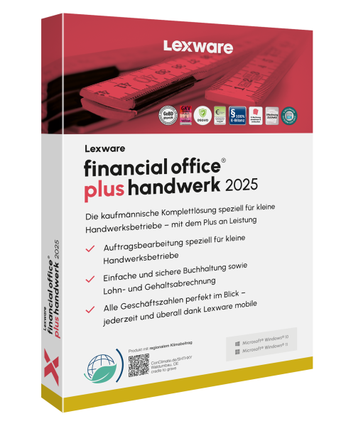 Lexware Financial Office Handwerk 2025 Plus