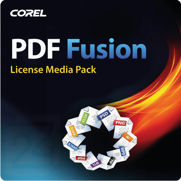 Corel PDF Fusion License Media Pack