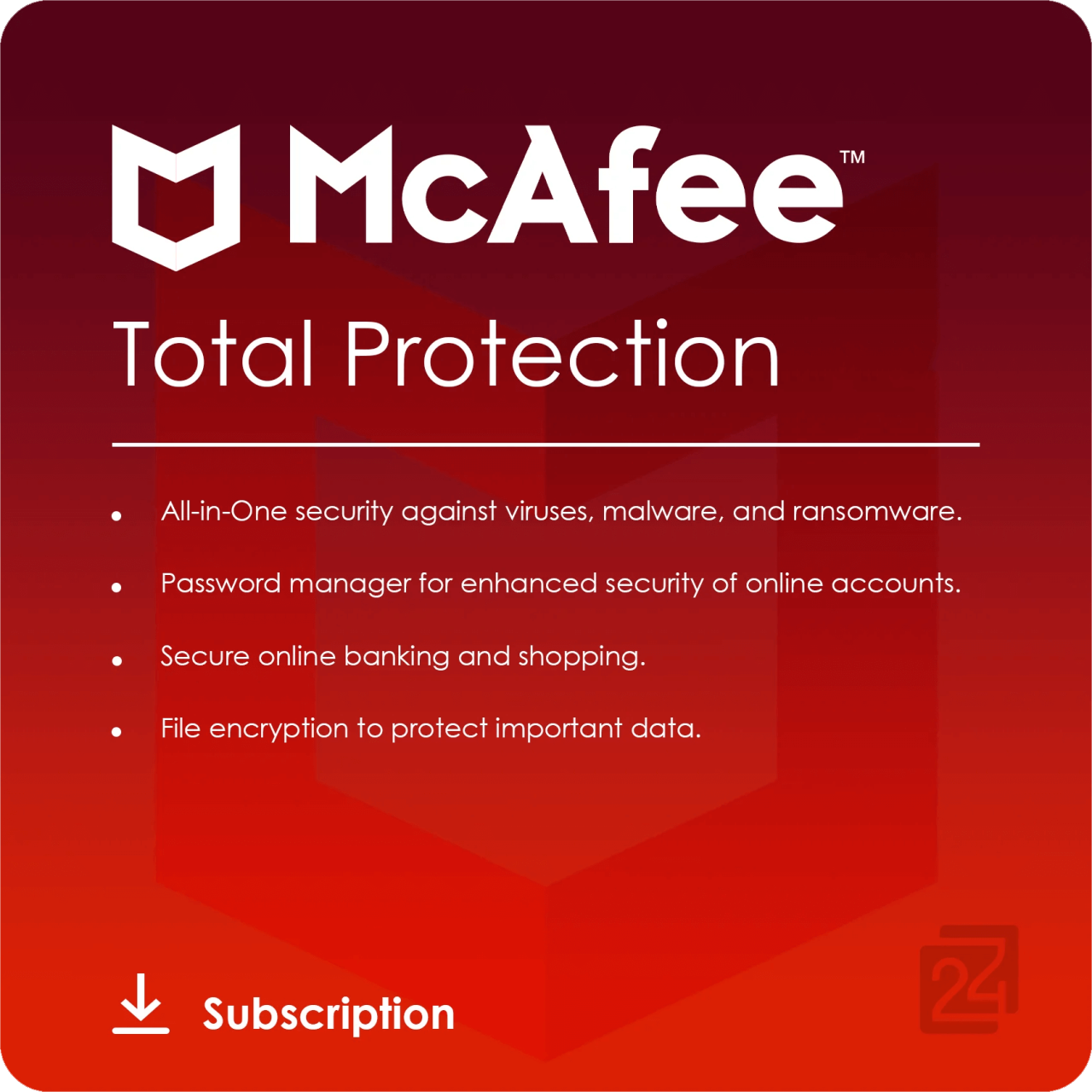 McAfee Total Protection 2026 unlimited Geräte 2 Jahre