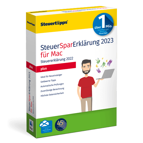 SteuerSparErklärung plus 2023 (für Steuerjahr 2022) Mac