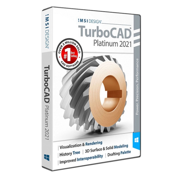 TurboCAD 2021 Professional, English
