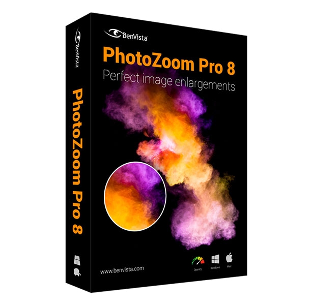 PhotoZoom Pro 8 Win/Mac, Download Windows