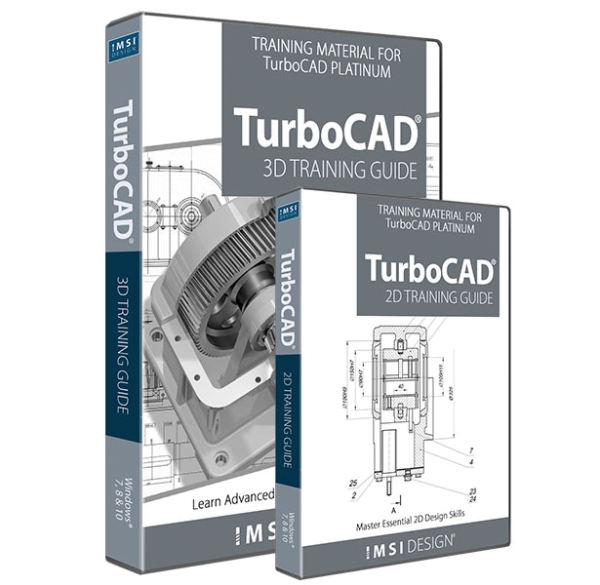 2D/3D Training Guide Bundle for TurboCAD