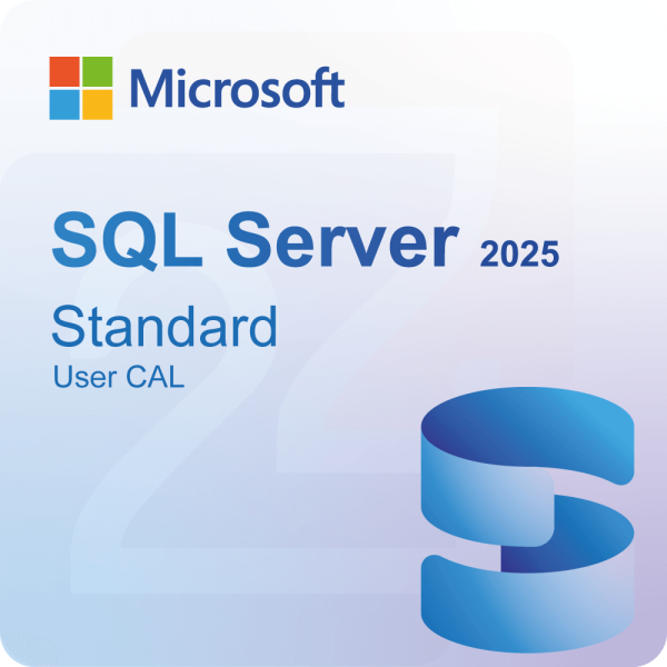 Microsoft SQL Server 2025 Standard 1 User CAL