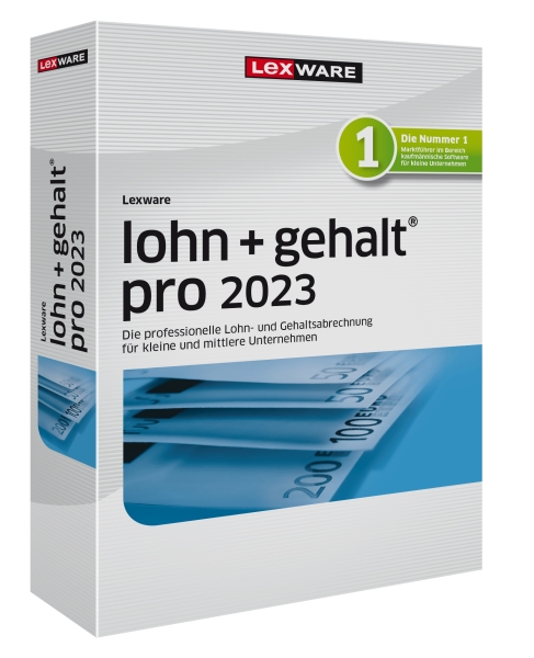 Lexware Lohn + Gehalt Pro, 365 Tage Laufzeit, Download