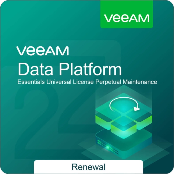 Veeam Data Platform Essentials Universal License Perpetual Maintenance Renewal