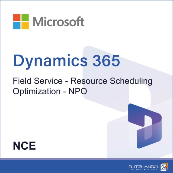 Microsoft Dynamics 365 Field Service - Resource Scheduling Optimization - NPO (NCE)