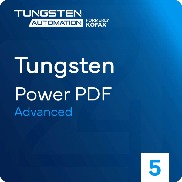 Tungsten Power PDF 5.1 Advanced