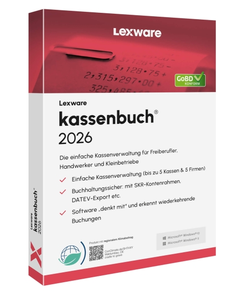 Lexware Kassenbuch 25.00 (2026)
