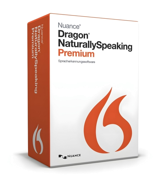 Nuance Dragon NaturallySpeaking 13 Premium, 1 usuario, 1 dispositivo, DE, EN, FR