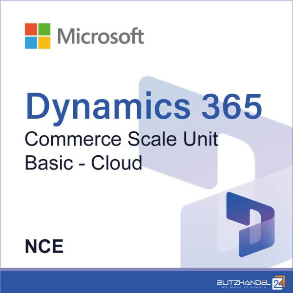 Microsoft Dynamics 365 Commerce Scale Unit Basic - Cloud (NCE)