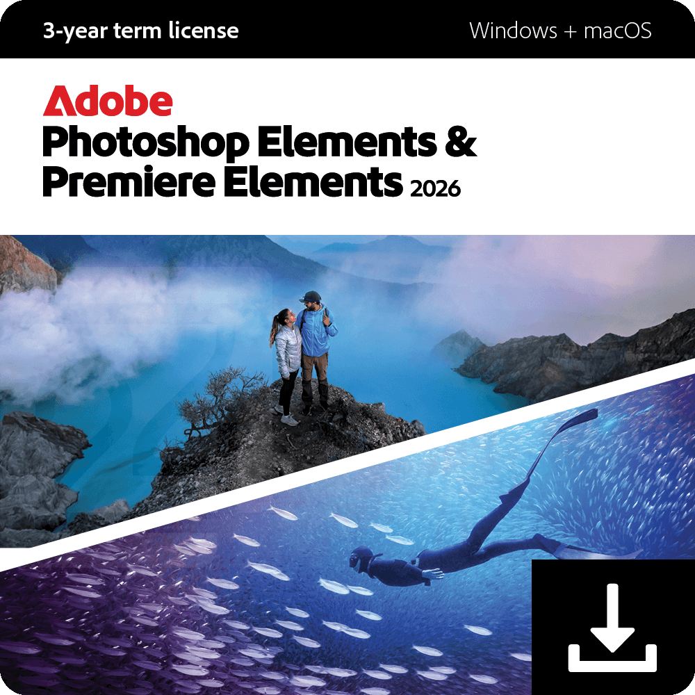 Adobe Photoshop & Premiere Elements 2026 Nuovo Acquisto