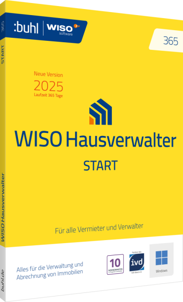 WISO Hausverwalter 365 Start 2025