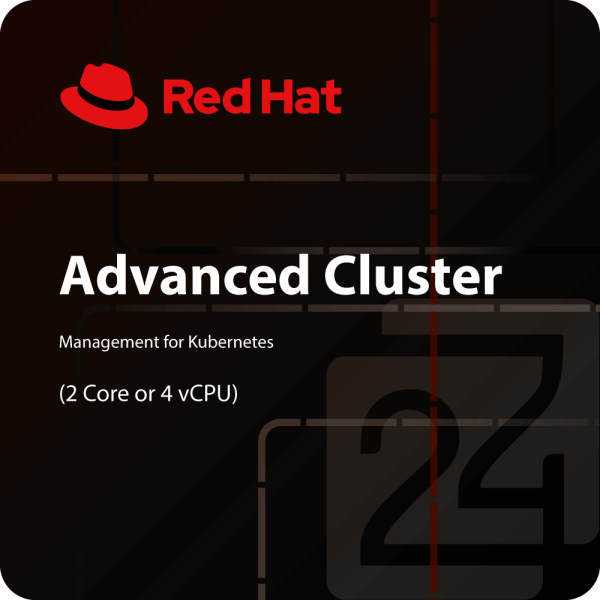 Red Hat Advanced Cluster Management for Kubernetes (2 Core or 4 vCPU)