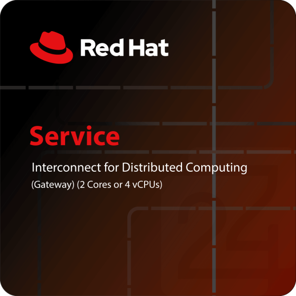 Red Hat Service Interconnect for Distributed Computing (Gateway) (2 Cores or 4 vCPUs)