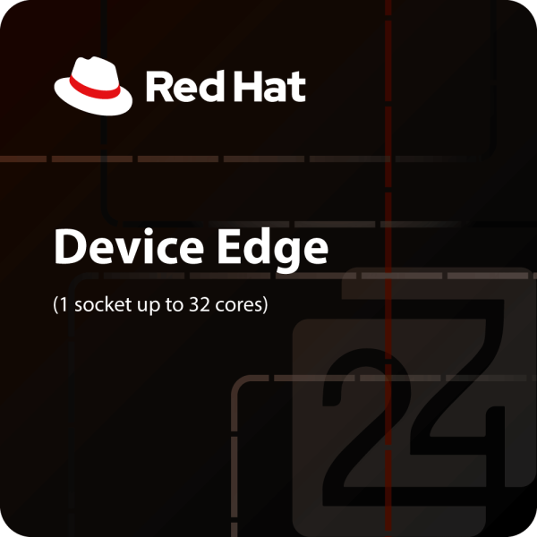 Red Hat Device Edge (1 socket up to 32 cores)
