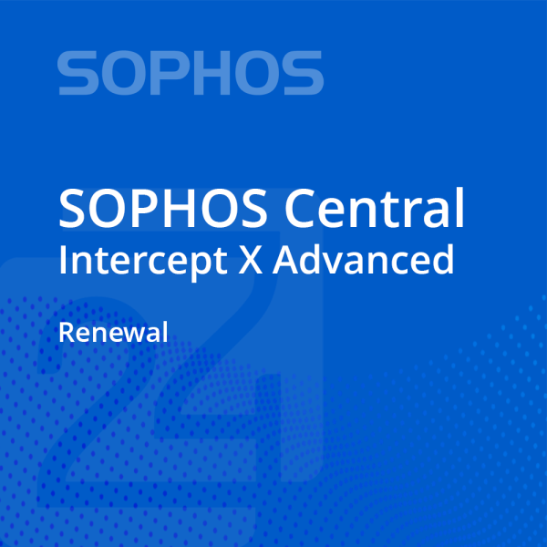 SOPHOS Central Intercept X Advanced - Renewal