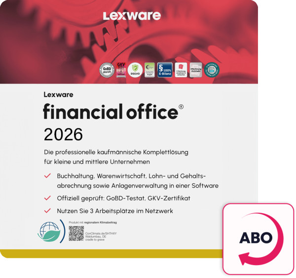 Lexware Financial Office 2026 ABO