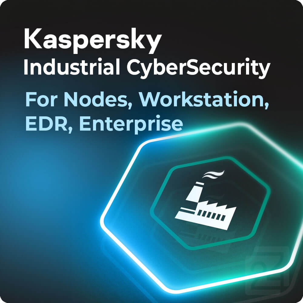 Kaspersky Industrial CyberSecurity for Nodes Workstation EDR Enterprise 2 Jahre Base 5 - 9 User