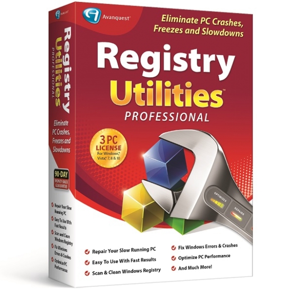 Registry Utilities Professional, English