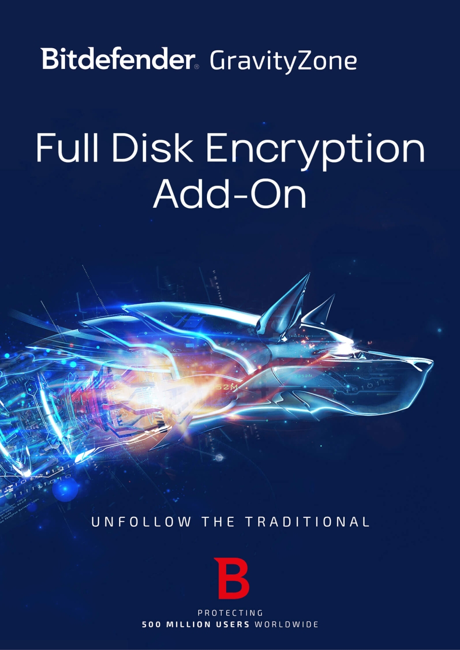 Bitdefender GravityZone Full Disk Encryption Add-On 2 Years 3000 - 4999 User