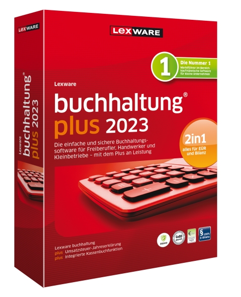 Lexware Buchhaltung Plus, 365 Tage Laufzeit, Download
