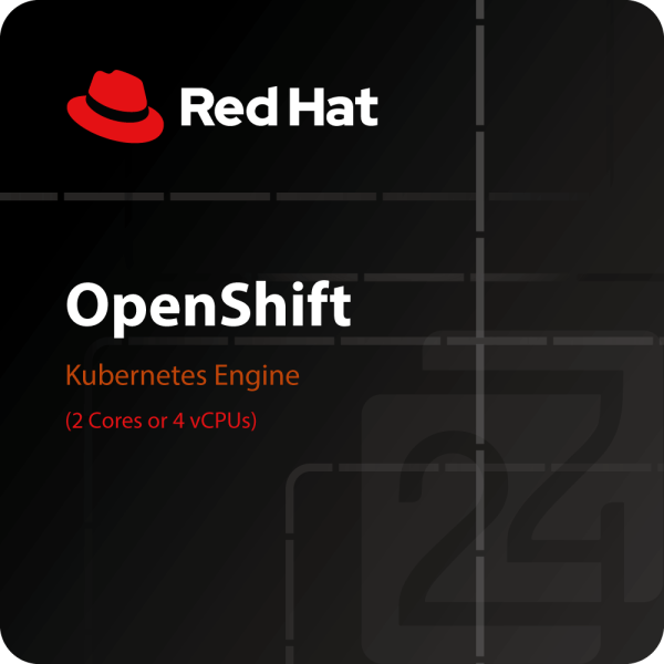 Red Hat OpenShift Kubernetes Engine (2 Cores or 4 vCPUs)