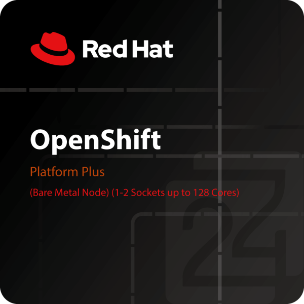 Red Hat OpenShift Platform Plus (Bare Metal Node) (1-2 Sockets up to 128 Cores)