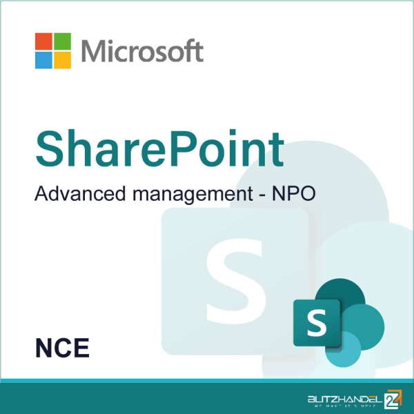 Microsoft SharePoint advanced management - NPO (NCE)