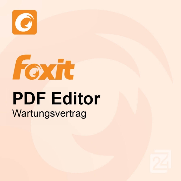 Foxit PDF Editor Wartungsvertrag