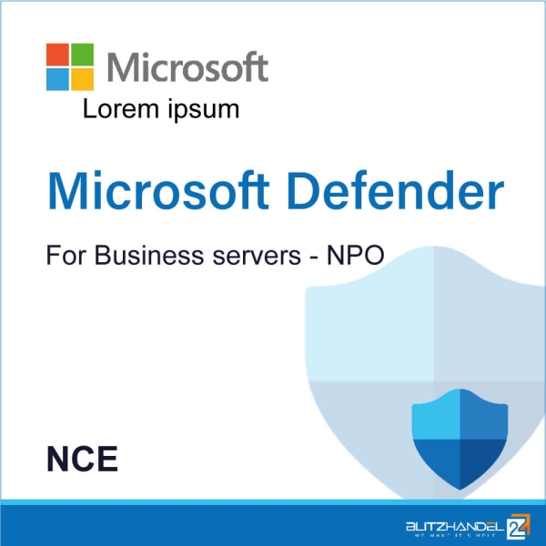 Microsoft Defender for Business servers - NPO (NCE)