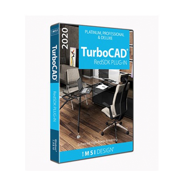 RedSDK Plug-in for TurboCAD 2020, English