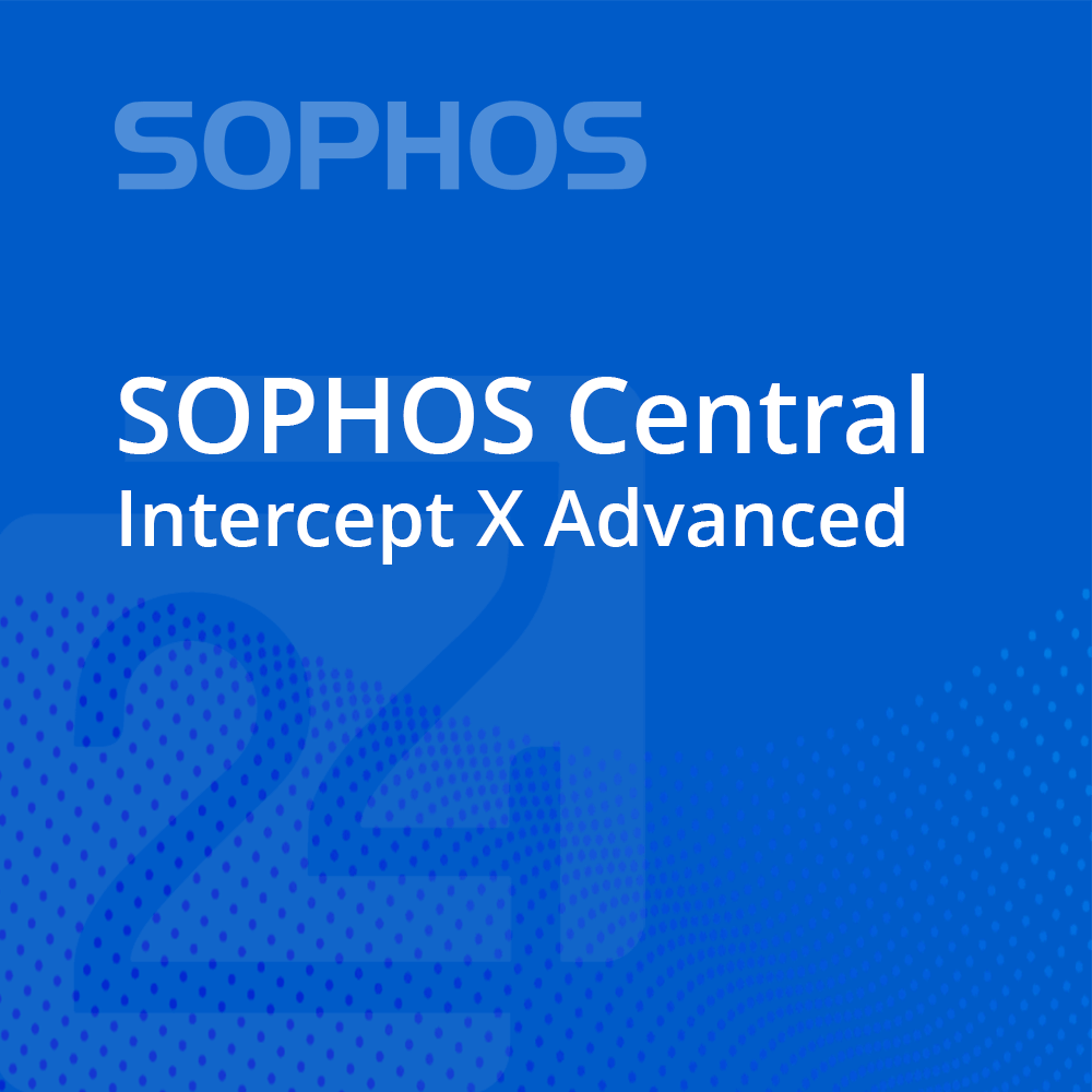 SOPHOS Central Intercept X Advanced 3 Years 500 - 999 User Corporate