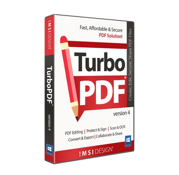 TurboPDF v4, English
